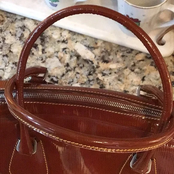 COA❣️❣️Vintage Prada Stampata Grana Pagelia Old Bowler Bag with COA - Picture 8 of 14